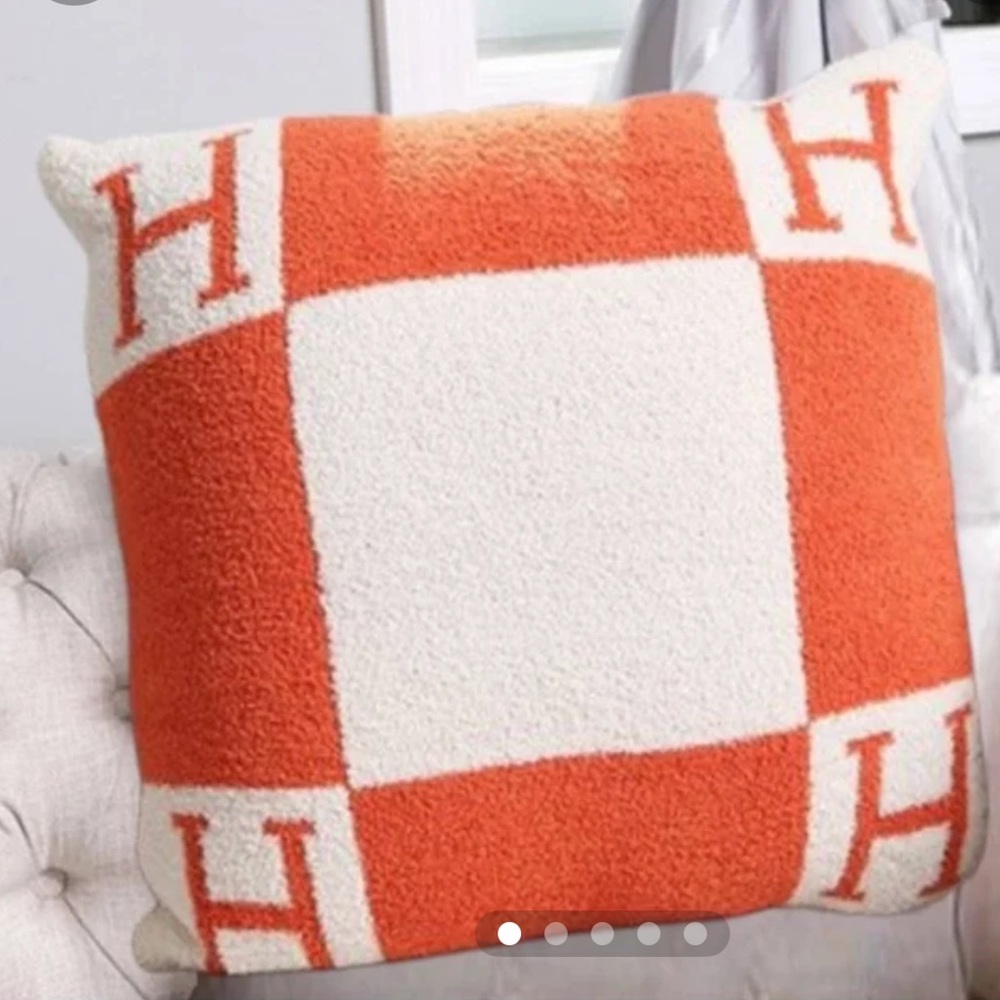 Comfort Luxe Orange Accent Pillow Cover